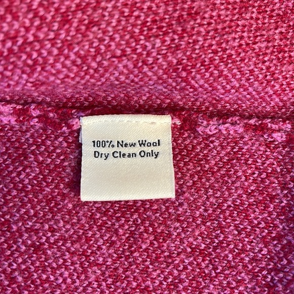 Neve Designs 100% Wool Zip Cardigan Sweater small - Picture 4 of 6